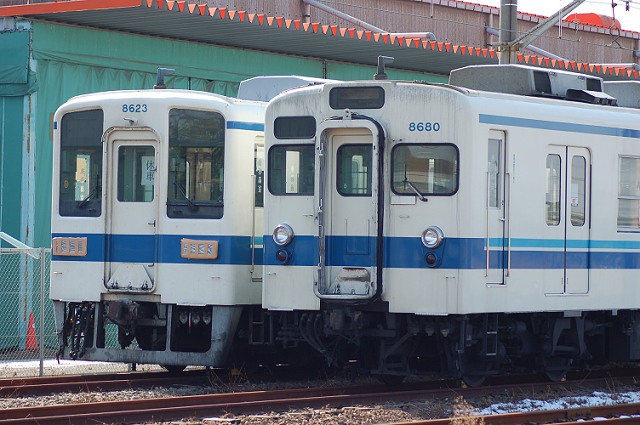 東武8000系写真館 特集：北館林の8000系達 Vol.2 東武8000系渡瀬の地へ